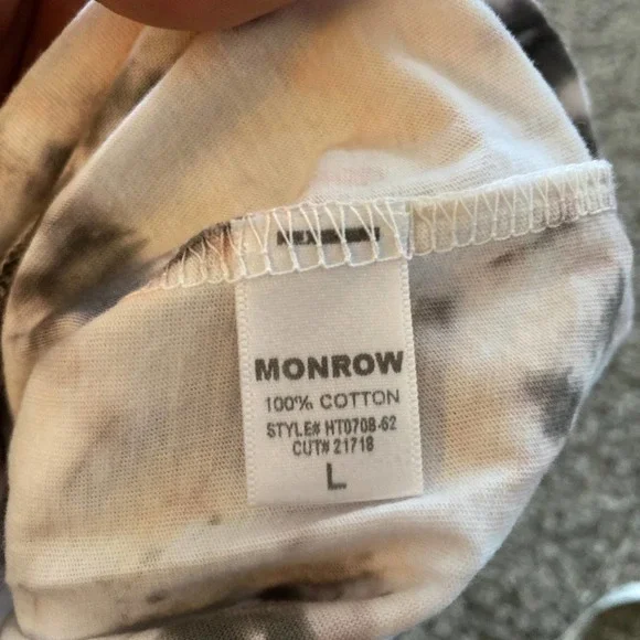 Monrow Tie Dye Tee - Large - Picture 4 of 4